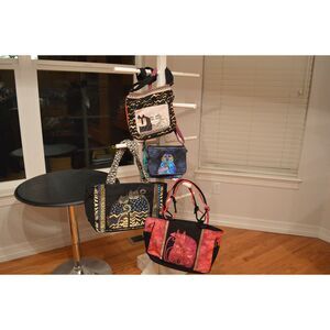 Vintage Laurel Burch Handbags & Purses Lot – 4 Pieces – Like New